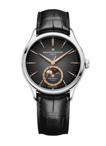 Baume & Mercier Clifton Baumatic Moon phases Date 10758 Frontal