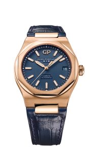 Girard-Perregaux Laureato 42 mm Pink Gold Ultramarine Blue 81010-52-436-BB4A Frontal