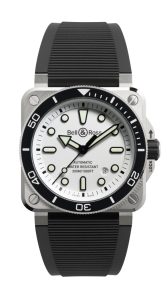 Bell & Ross BR 03 Diver White Steel BR03A-D-WH-ST/SRB Frontal