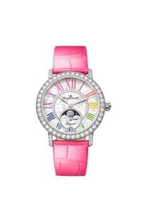 Blancpain Ladybird Colors Phases de Lune 3662B 1954 95B Frontal pink