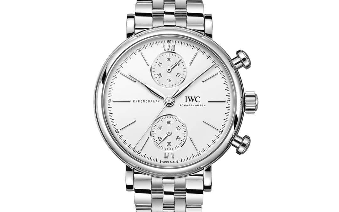 IWC incorpora el brazalete en el Portofino Chronograph 39 IW391503