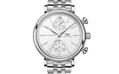 IWC incorpora el brazalete en el Portofino Chronograph 39 IW391503