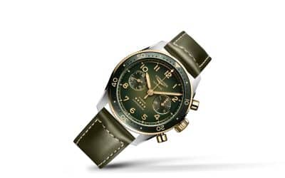 Longines Spirit Flyback Acero y Oro