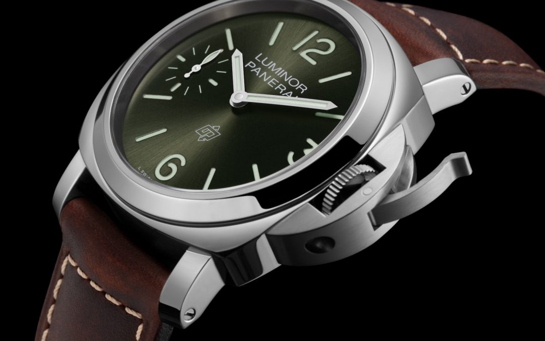 Panerai Luminor Logo 44 mm con esfera verde PAM01624