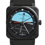 Bell & Ross BR-03 Horizon BR03A-HRZ-CE/SRB Frontal