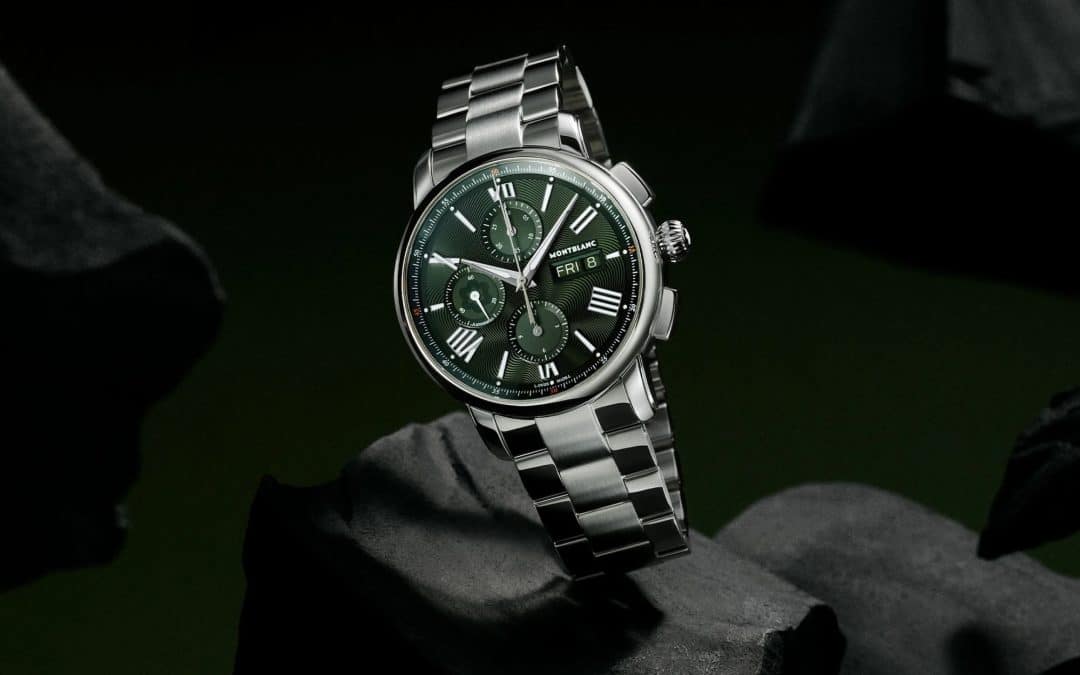 Montblanc Star Legacy Green Exploding Star Automatic Date y Chronograph Day &-Date Limited Edition