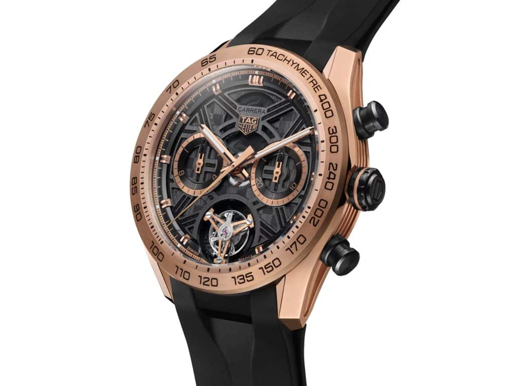 TAG Heuer Carrera Chronograph Tourbillon Extreme Sport CBU5050.FT6273 Esfera