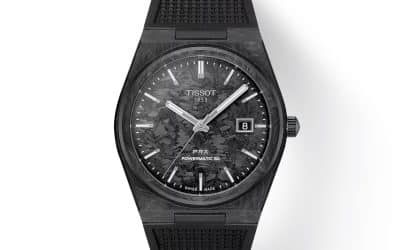 Tissot PRX 40 Powermatic 80 Black Carbon Dial