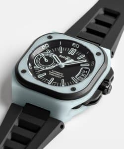 Bell & Ross BR-X5 Blue Lum Detalle