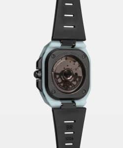 Bell & Ross BR-X5 Blue Lum Trasera