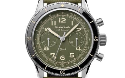 Blancpain Air Command de 42 mm y 36 mm, ediciones limitadas en verde