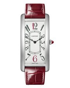 Cartier Tank Cintrée Montenapoleone CRWGTA0284 Frontal