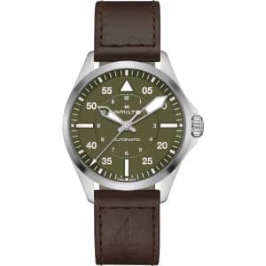 Hamilton Khaki Aviation Pilot Auto 39mm H76305560 Frontal