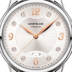 Montblanc Bohème Automatic Date 30mm MB133305 Detalle esfera