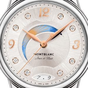 Montblanc Bohème Day Night 30mm MB133333 Detalle esfera