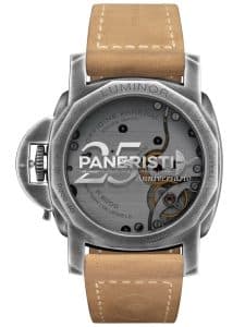 Panerai Luminor Venticinque PAM02025 Trasera