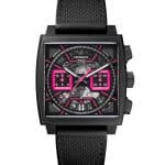 TAG Heuer Monaco Chronograph Skeleton Pink DLC Titanium CBL218B.FT6236 Frontal