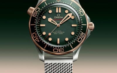 Omega Seamaster Diver 300M No-Date en titanio y bronce dorado