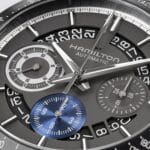 Hamilton Jazzmaster Performer Auto Chrono H36646780 Detalle esfera