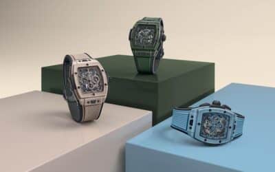 Hublot Spirit of Big Bang Beige, Sky Blue y Dark Green Ceramic 42 mm