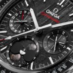 Omega Speedmaster Moonphase Meteorite 304.30.43.52.01.001 Detalle esfera