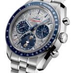 Omega Speedmaster Moonphase Meteorite 304.30.43.52.06.001 Esfera