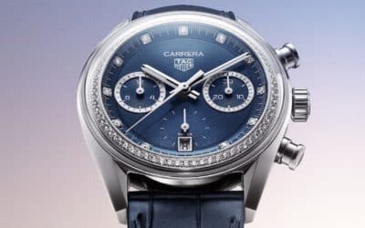 TAG Heuer Carrera Chronograph Glassbox 39 mm. Elegancia con diamantes