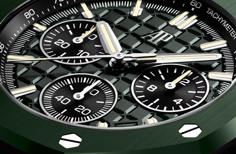 Boîte Audemars Piguet Carrée – Noir & Vert, Coffret Accessoires Unisexe