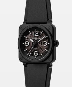 Bell & Ross BR 03 Skeleton Black Ceramic BR03A-BL-SKCE/SRB