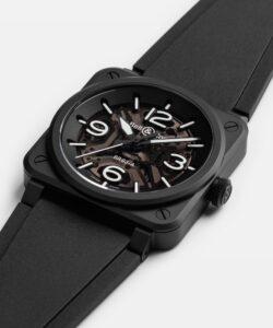 Bell & Ross BR 03 Skeleton Black Ceramic BR03A-BL-SKCE/SRB Detalle