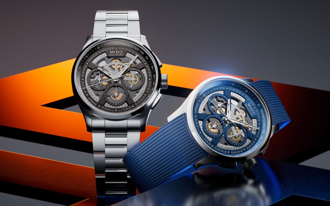 Mido Multifort Skeleton Chronograph: técnica y diseño al descubierto