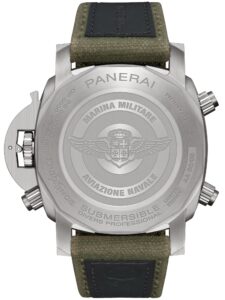 Panerai Submersible Chrono Marina Militare Experience Edition PAM01699 Trasera