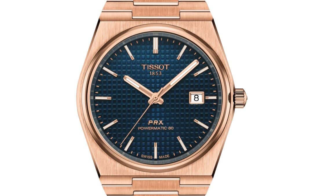 Tissot PRX Powermatic 80 con recubrimiento PVD oro rosa: elegancia contenida y mecánica fiable