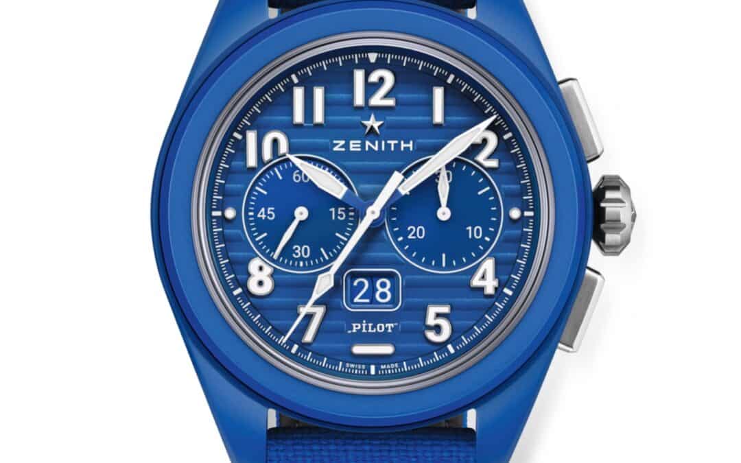 Zenith celebra su 160 aniversario con una trilogía en cerámica azul