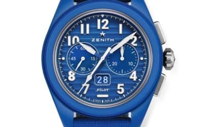 Zenith celebra su 160 aniversario con una trilogía en cerámica azul