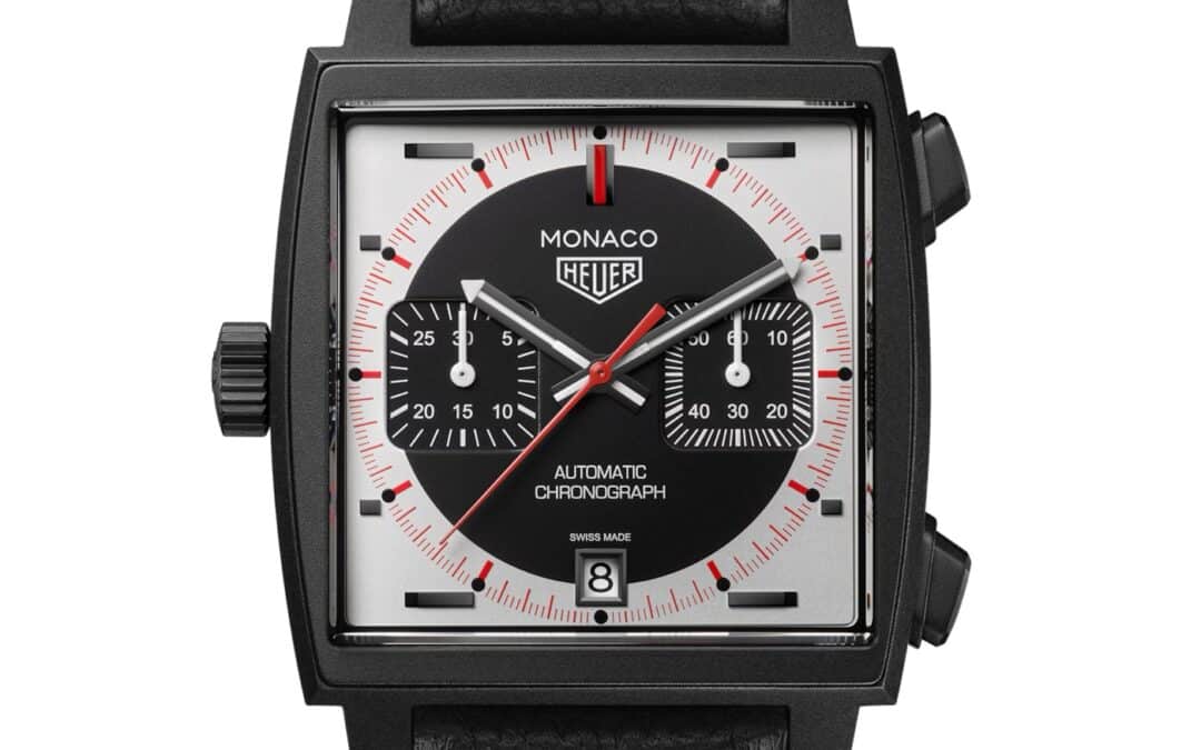 TAG Heuer Monaco Chronograph Stopwatch CAW218F.FC6356