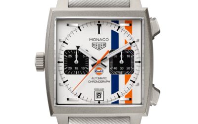 TAG Heuer Monaco Chronograph x Gulf CAW218G.EB0393