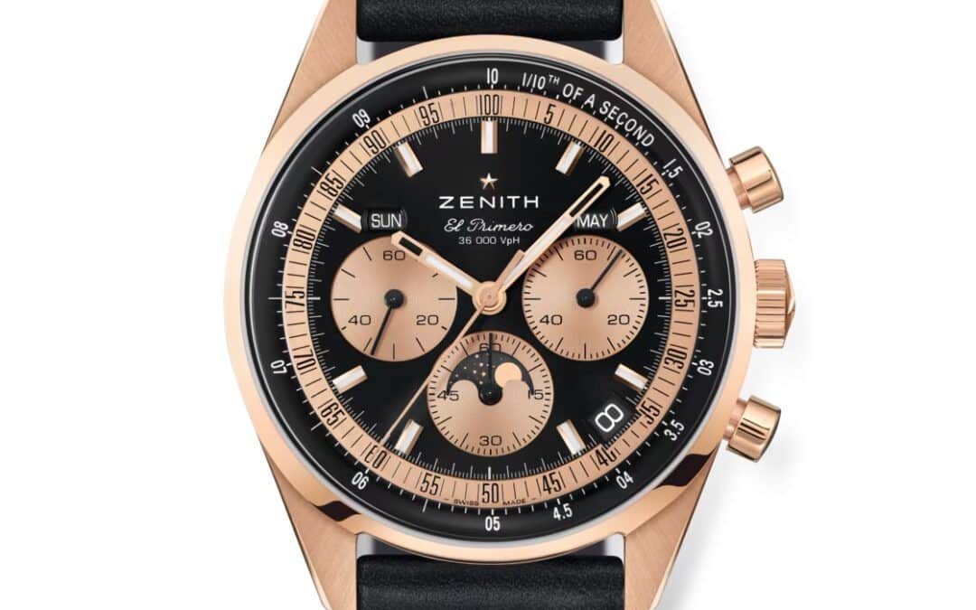 Zenith Chronomaster Original Triple Calendar en oro rosa