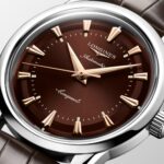 Longines Conquest Heritage L1.649.4.62.2 Detalle esfera