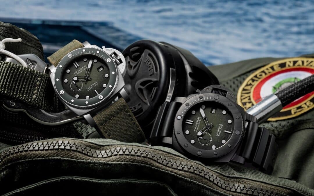 Nuevos Panerai Submersible Marina Militare PAM01697 y PAM01698, inspirados en la Aviazione Navale