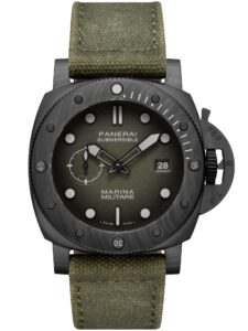 Panerai Submersible Marina Militare PAM01698 Carbotech Frontal