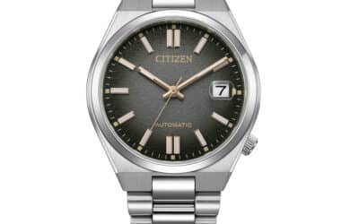 Nuevo Citizen Tsuyosa 37 mm NJ0200-50E “Time Slip”, con esfera negra ahumada