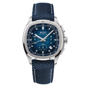 Mido Multifort TV Chronograph M049.527.11.041.00 Frontal correa