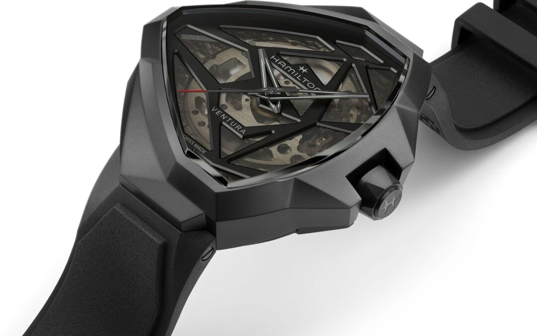 La nueva era del Hamilton Ventura, el Edge Skeleton, llega el vanguardismo al extremo