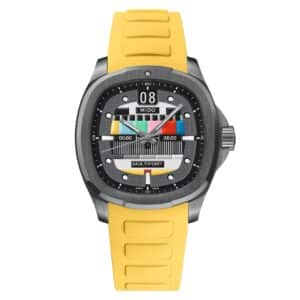 Mido Multifort TV Big Date S01E02 M049.526.33.081.01 Frontal correa amarilla