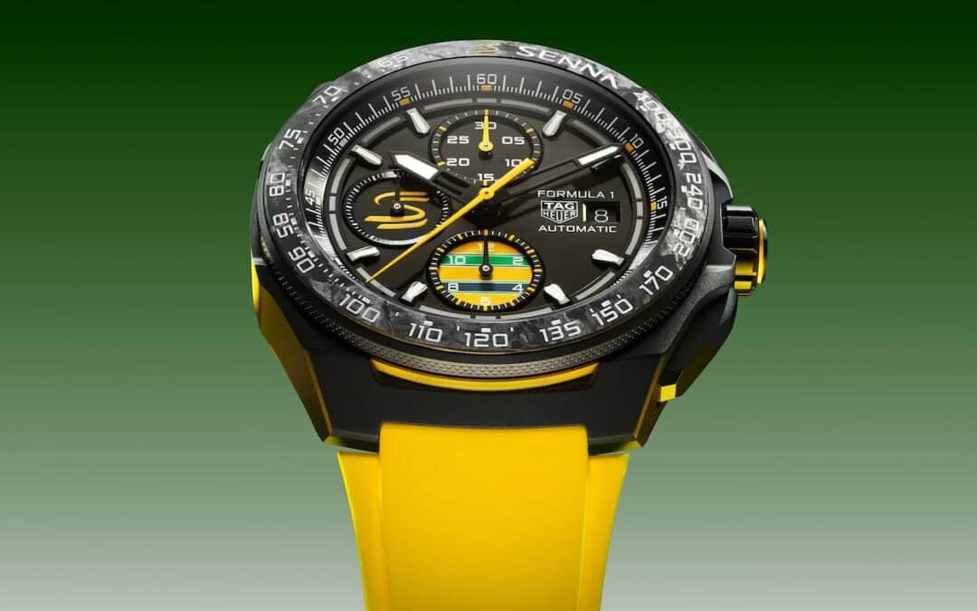 TAG Heuer Formula 1 Chronograph x Senna: el espíritu del mito en cada detalle