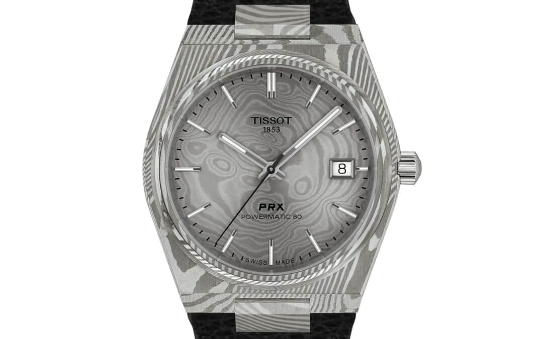 El Tissot PRX, ahora con caja de 38 mm en titanio o acero de Damasco