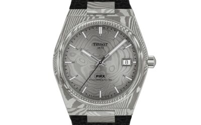 El Tissot PRX, ahora con caja de 38 mm en titanio o acero de Damasco