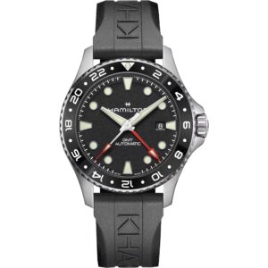 Hamilton Khaki Navy Scuba Auto GMT 43 mm H82555330 Frontal